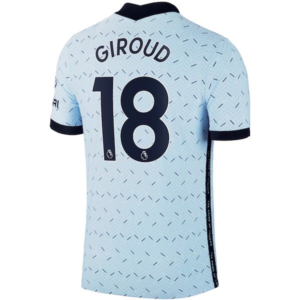 Camiseta Chelsea NO.18 Giroud Segunda Equipación 2020-2021 Azul